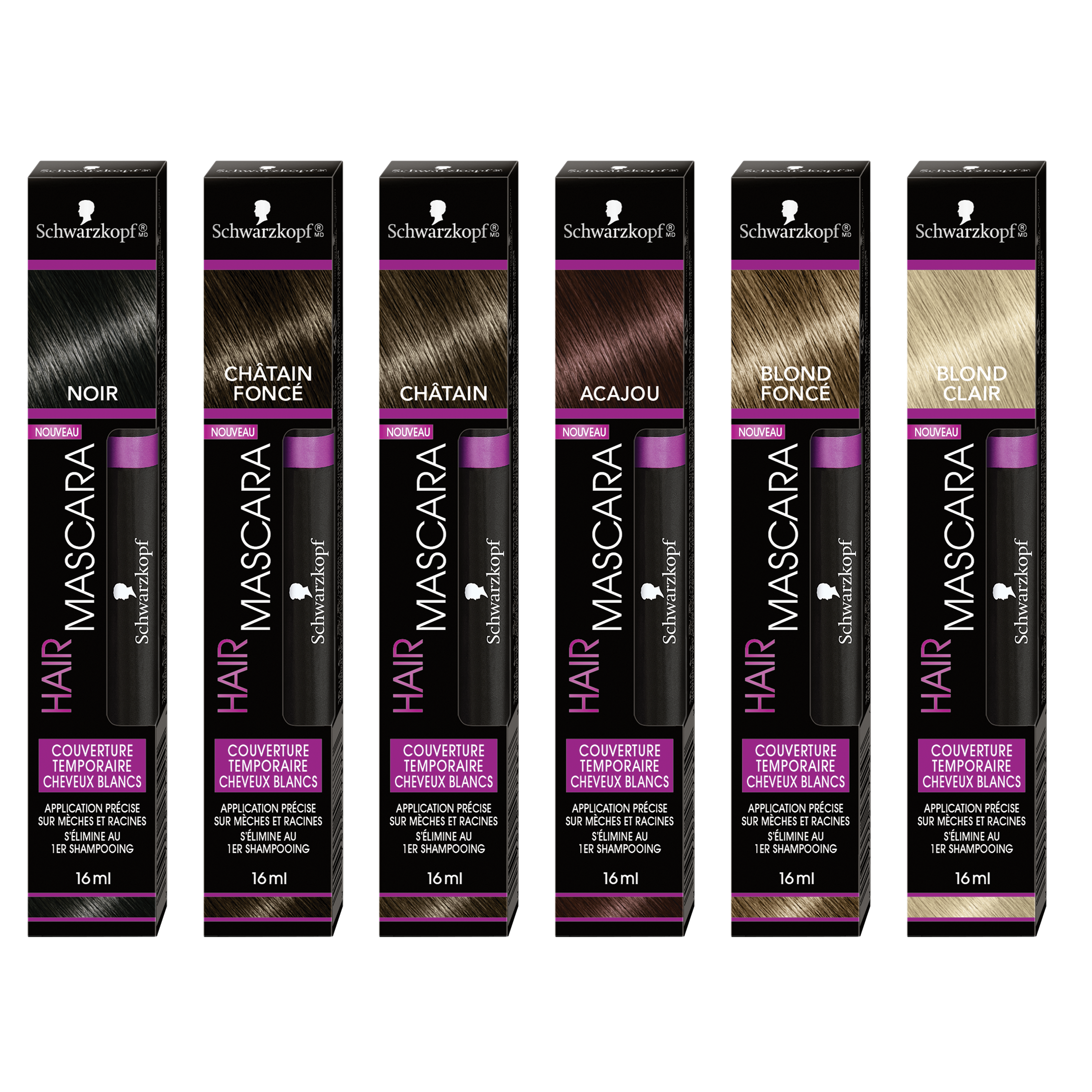 Schwarzkopf ⋅ Hair Mascara - Masquez temporairement vos ...